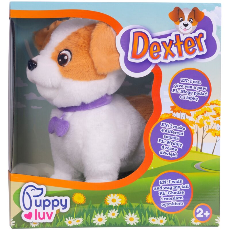 Zabawka interaktywna HUGGY LUV Piesek Dexter DKO9278
