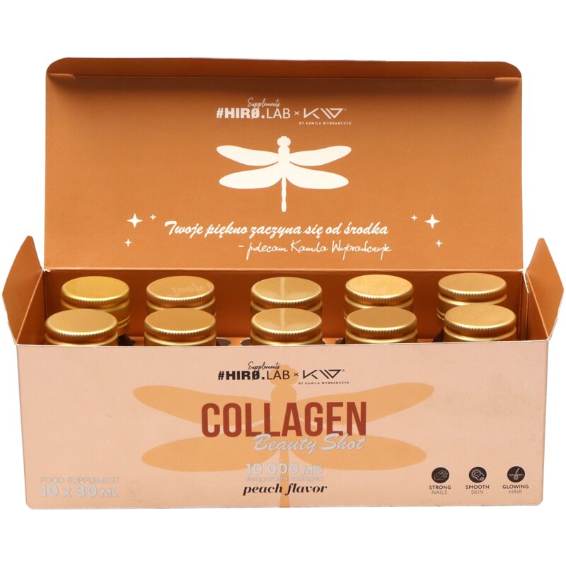 Kolagen HIRO.LAB Beauty Shot Brzoskwiniowy (10 x 30 ml)