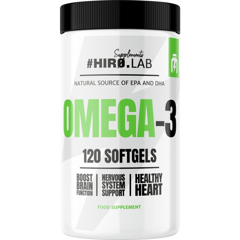 Kwasy Omega 3 HIRO.LAB Omega-3 (120 kapsułek)