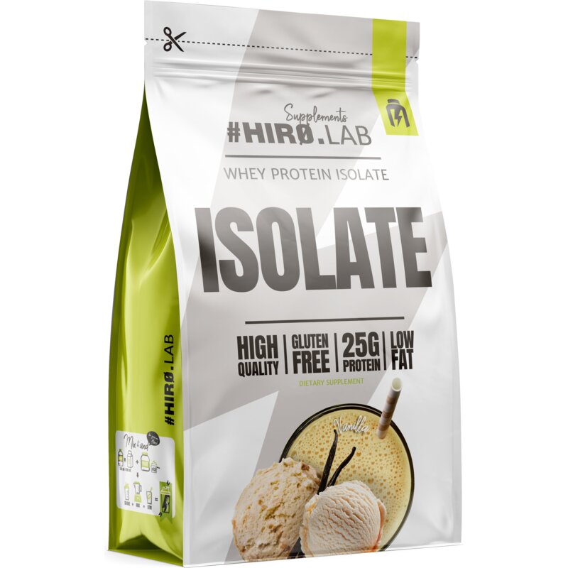 Odżywka białkowa HIRO.LAB Whey Protein Isolate Waniliowy (700 g)