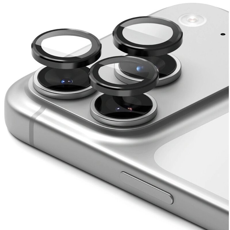Nakładka na aparat RINGKE Camera Frame Protector do Apple iPhone 18 Pro/18 Pro Max Czarny (2szt)