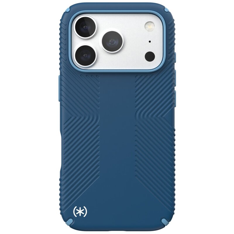 Etui SPECK Presidio2 Grip MagSafe do Apple iPhone 17 Pro/18 Pro Niebieski