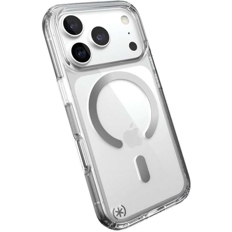 Etui SPECK Presidio Perfect Clear MagSafe do Apple iPhone 17 Pro/18 Pro Przezroczysty