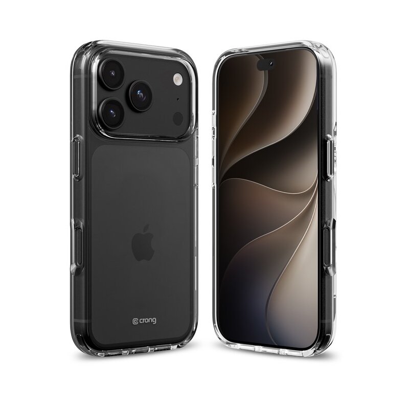 Etui CRONG Clear Cover do Apple iPhone 17Pro Max/18 Pro Max Przezroczyste