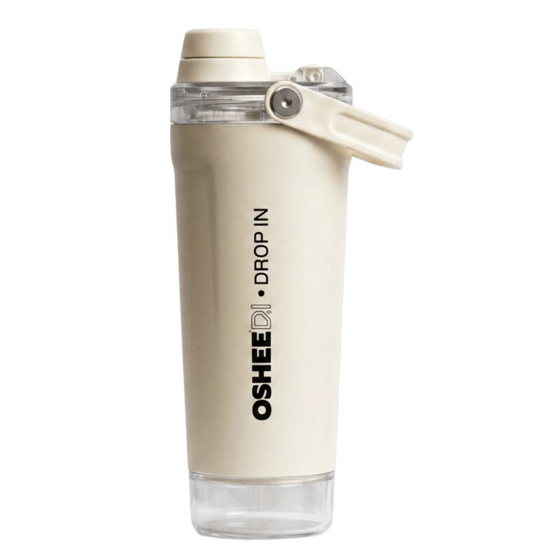 Shaker OSHEE DROP IN HydraBoost Kremowy (700 ml)