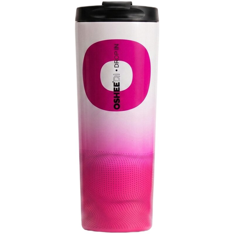 Kubek termiczny OSHEE DROP IN HydraSlim Różowy 600 ml