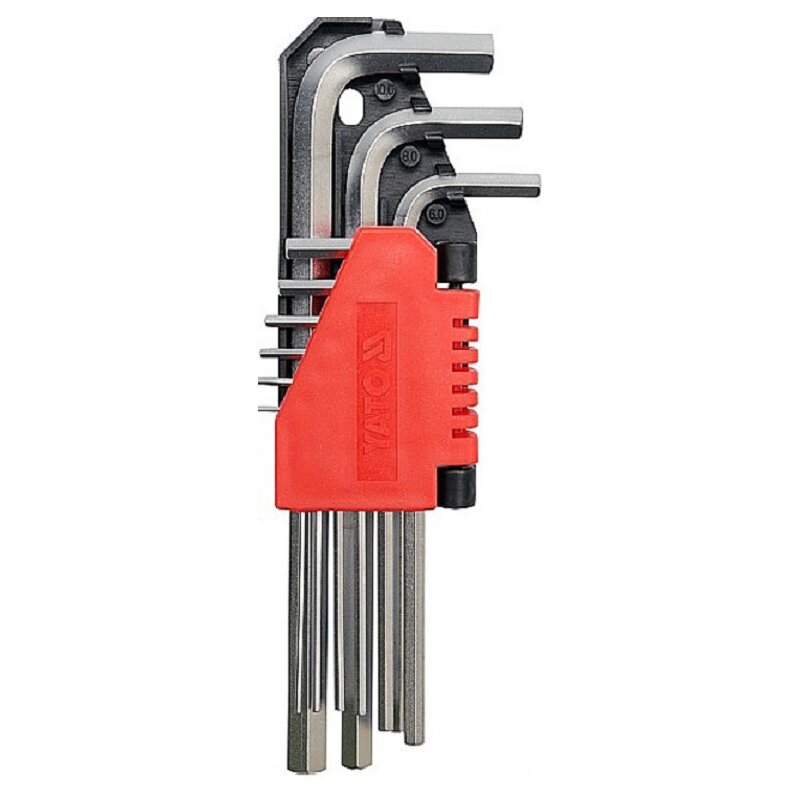 Zestaw kluczy imbusowych YATO YT-0502 (9 elementów)