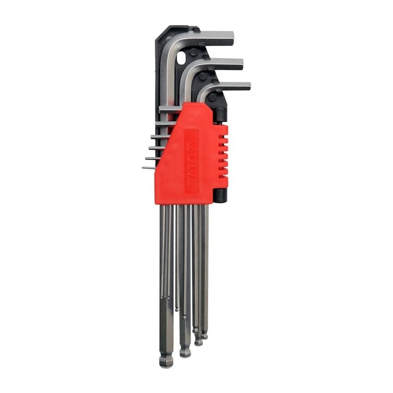 Zestaw kluczy imbusowych YATO YT-0506 (9 elementów)