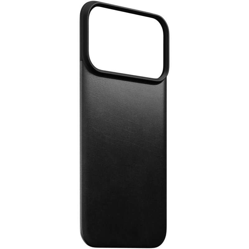 Etui NOMAD Magnetic Leather Back do Apple iPhone 17 Pro/18 Pro Czarny