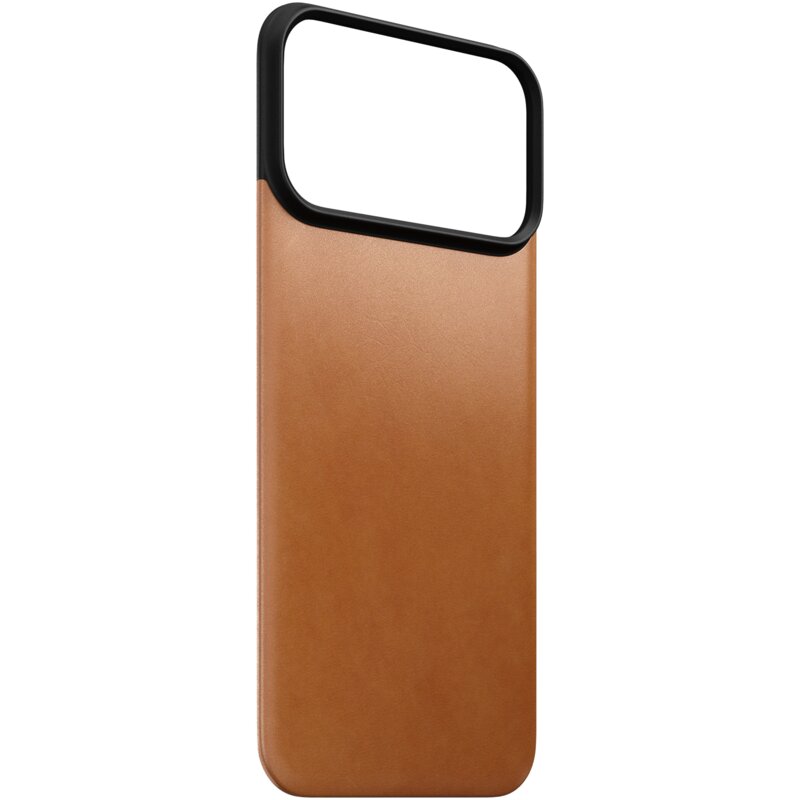 Etui NOMAD Magnetic Leather Back do Apple iPhone 17 Pro Max/18 Pro Max Jasnobrązowy