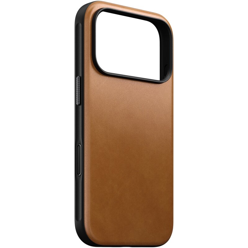 Etui NOMAD Modern Leather Case do Apple iPhone 17 Pro/18 Pro Jasnobrązowy