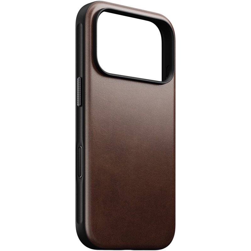 Etui NOMAD Modern Leather Case do Apple iPhone 17 Pro/18 Pro Brązowy