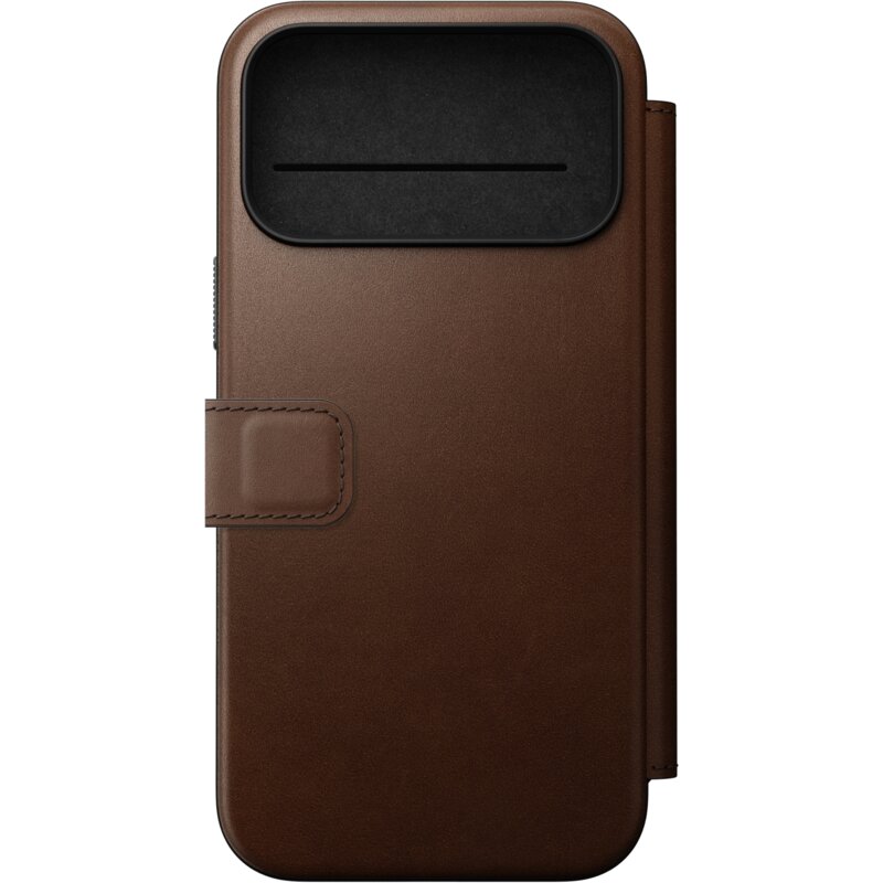 Etui NOMAD Modern Leather Folio do Apple iPhone 17 Pro Max/18 Pro Max Brązowo-czarny