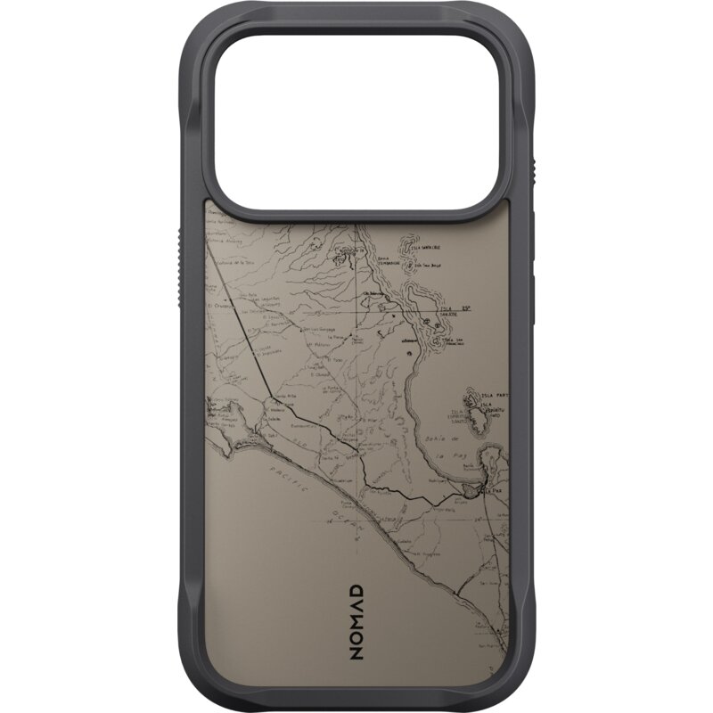 Etui NOMAD Rugged Case do Apple iPhone 17 Pro/18 Pro Czarno-szary