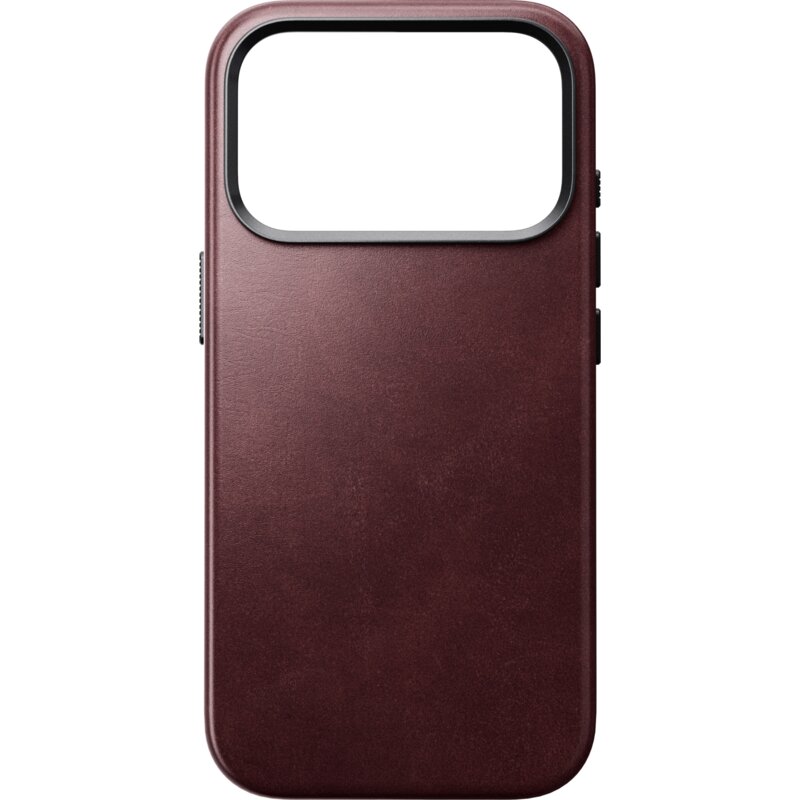 Etui NOMAD Traditional Leather Case do Apple iPhone 17 Pro/18 Pro Burgundowy