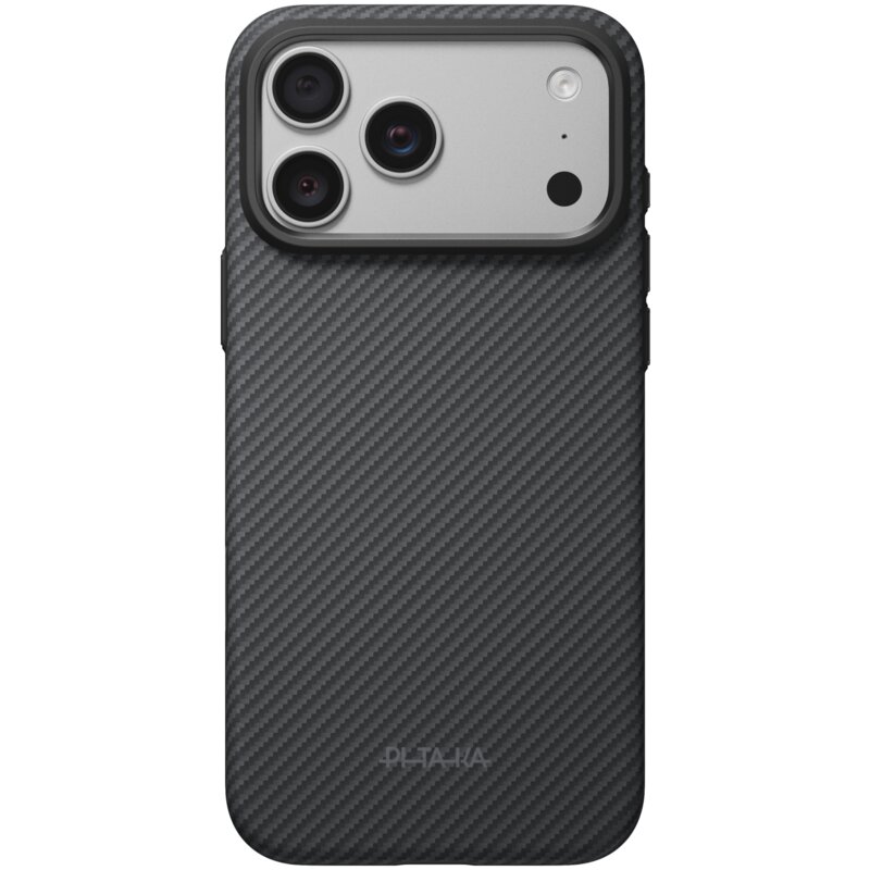 Etui PITAKA Summa Case MagSafe do Apple iPhone 17 Pro Max/18 Pro Max Czarno-szary