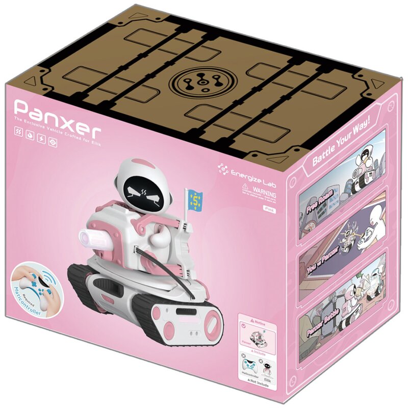 Pojazd zdalnie sterowany ENERGIZE LAB Panxer Pink PEK-004