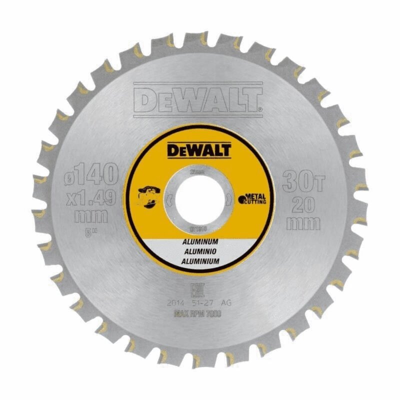 Tarcza do cięcia DEWALT DT1910-QZ 140 mm