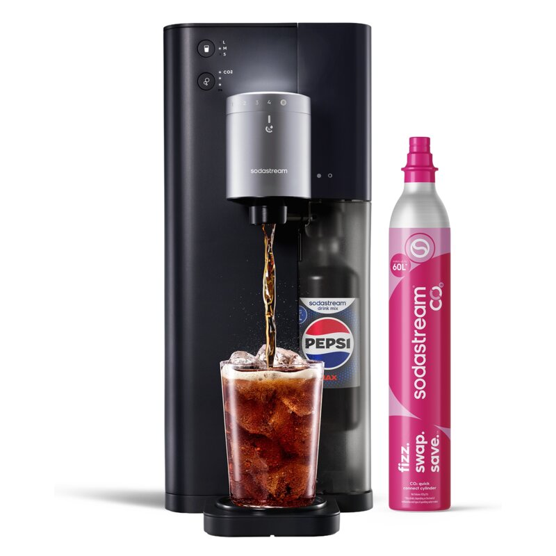 Saturator SODASTREAM Ultimate Multi-Drink St Czarny