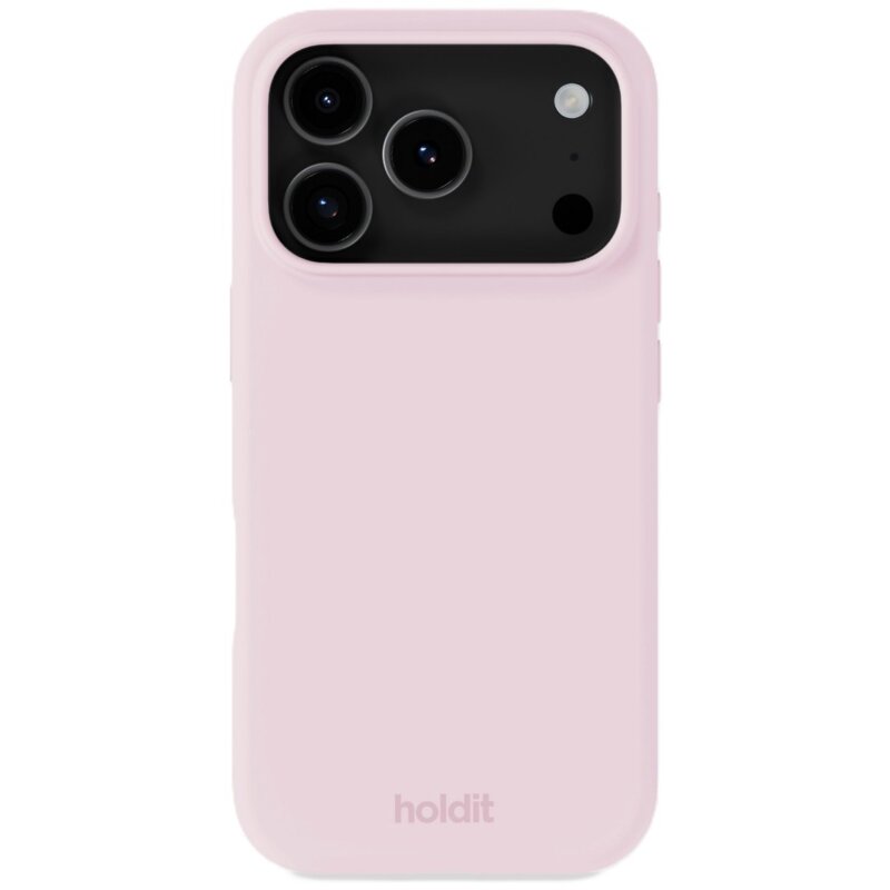 Etui HOLDIT Silicone Case do Apple iPhone 17 Pro Max/18 Pro Max Różowy