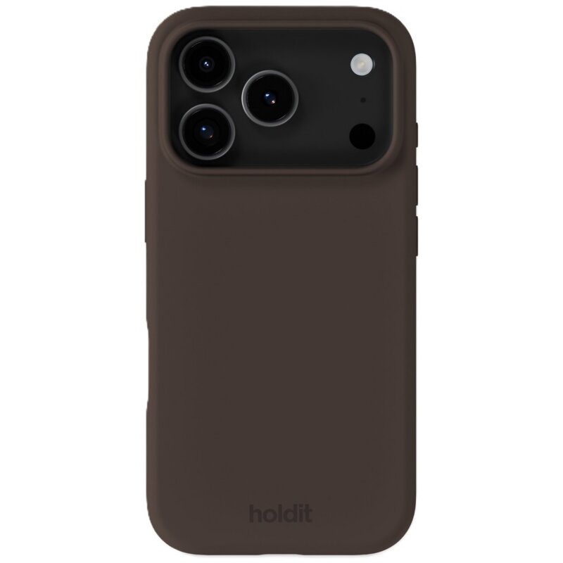 Etui HOLDIT Silicone Case do Apple iPhone 17 Pro/18 Pro Brązowy