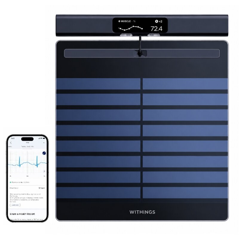Waga łazienkowa WITHINGS Body Scan 2 Czarny