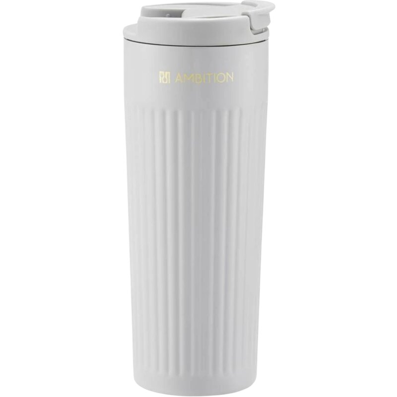 Kubek termiczny AMBITION Linear Szary 500 ml