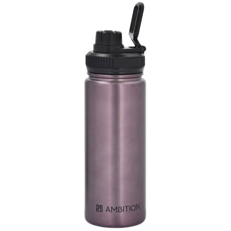 Butelka termiczna AMBITION Gym Różowy 550 ml