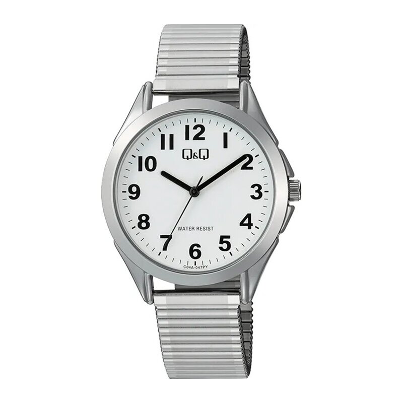 Zegarek Q&Q C04A-047PY Srebrny