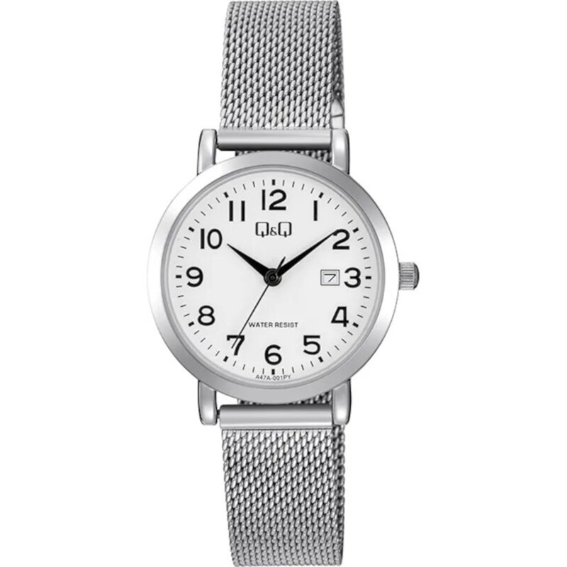 Zegarek Q&Q A47A-001PY Srebrny