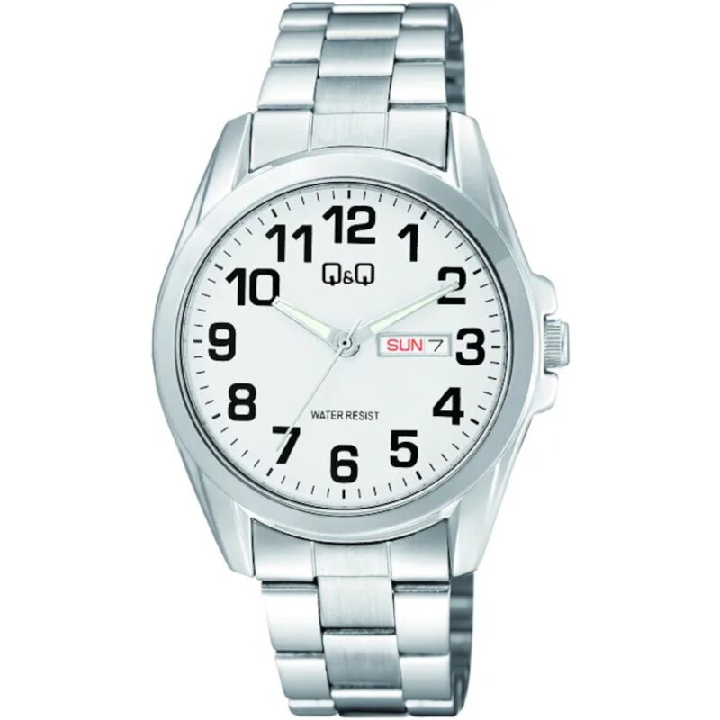 Zegarek Q&Q A05A-002PY Srebrny
