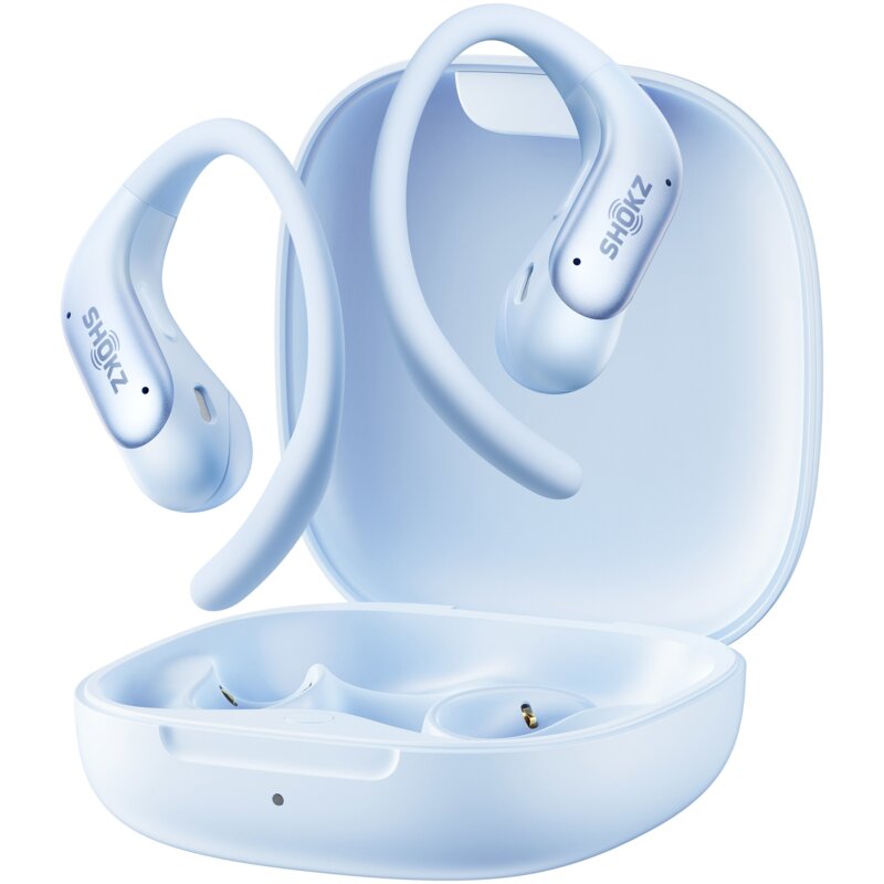 Shokz OpenFit Air 2 Przewodnictwo powietrzne Bluetooth 6.1 Niebieski