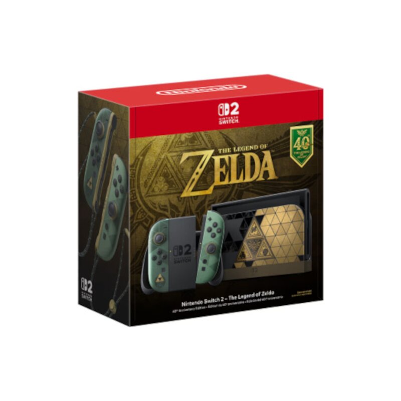 Nintendo Switch 2 The Legend of Zelda 40th Anniversary Edition