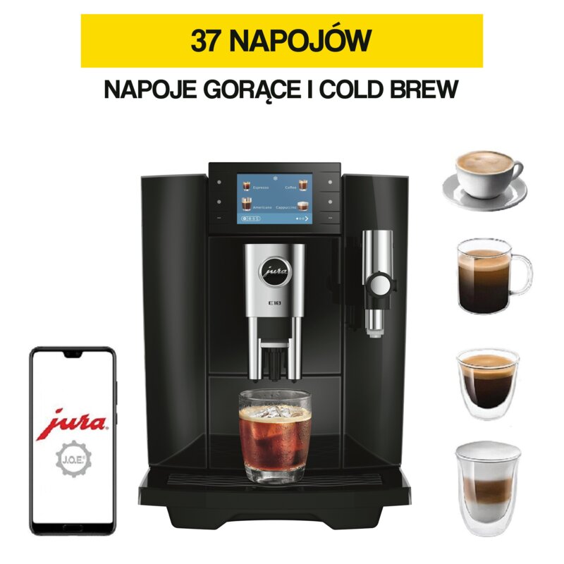 Ekspres JURA E10 Diamond Black (EA)