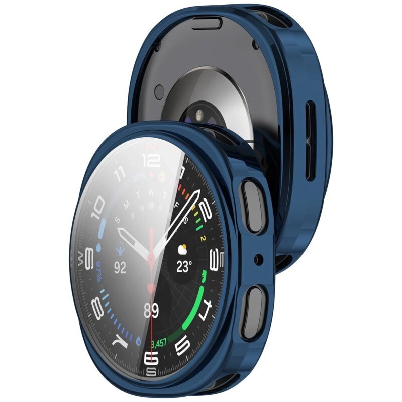 Etui BIZON Case Watch Felipe do Samsung Galaxy Watch 9/8 (40 mm) Niebieski