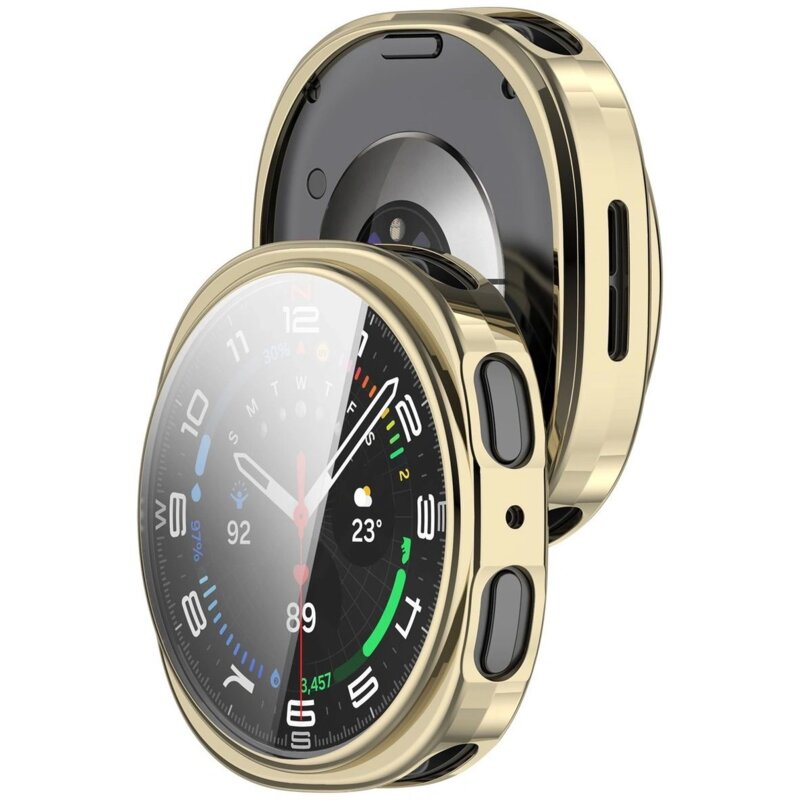 Etui BIZON Case Watch Felipe do Samsung Galaxy Watch 9/8 (40 mm) Złoty