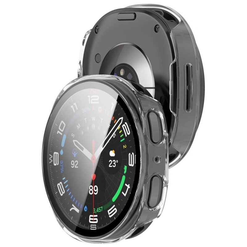 Bizon ze szkłem do Samsung Galaxy Watch 8 40 mm przezroczysty