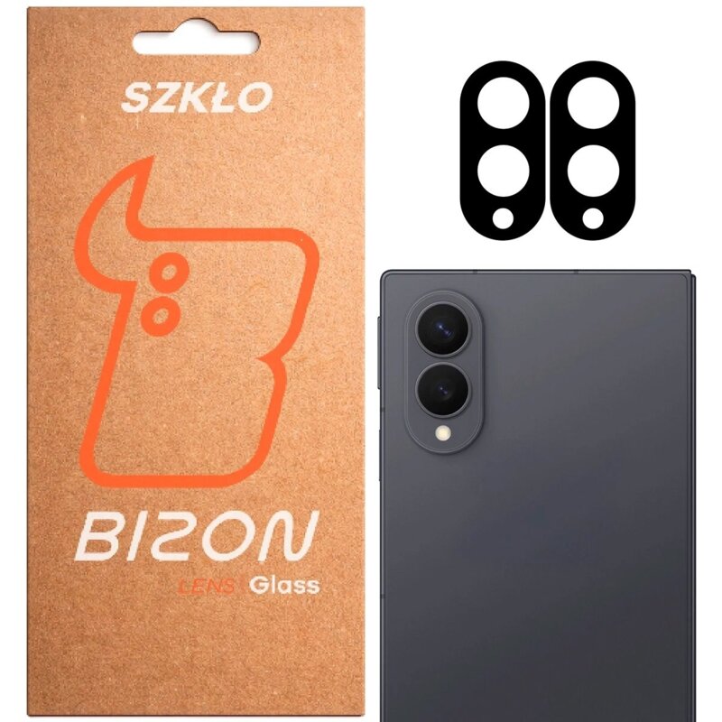 Szkło hartowane na obiektyw BIZON Glass Silk Lens do Samsung Galaxy Z Fold 8 (2 szt.)