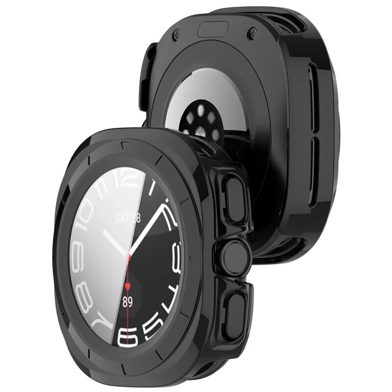 Etui BIZON Watch Adamo do Samsung Galaxy Watch Ultra 2 47mm (2026) Czarny