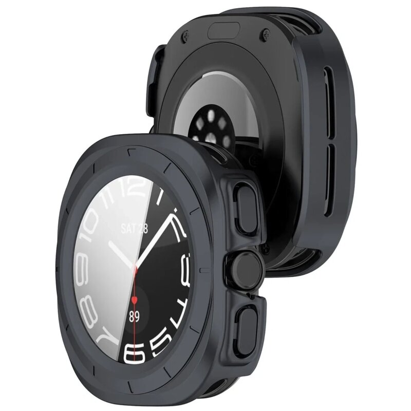Etui BIZON Watch Adamo do Samsung Galaxy Watch Ultra 2 47mm (2026) Szary (matowy)