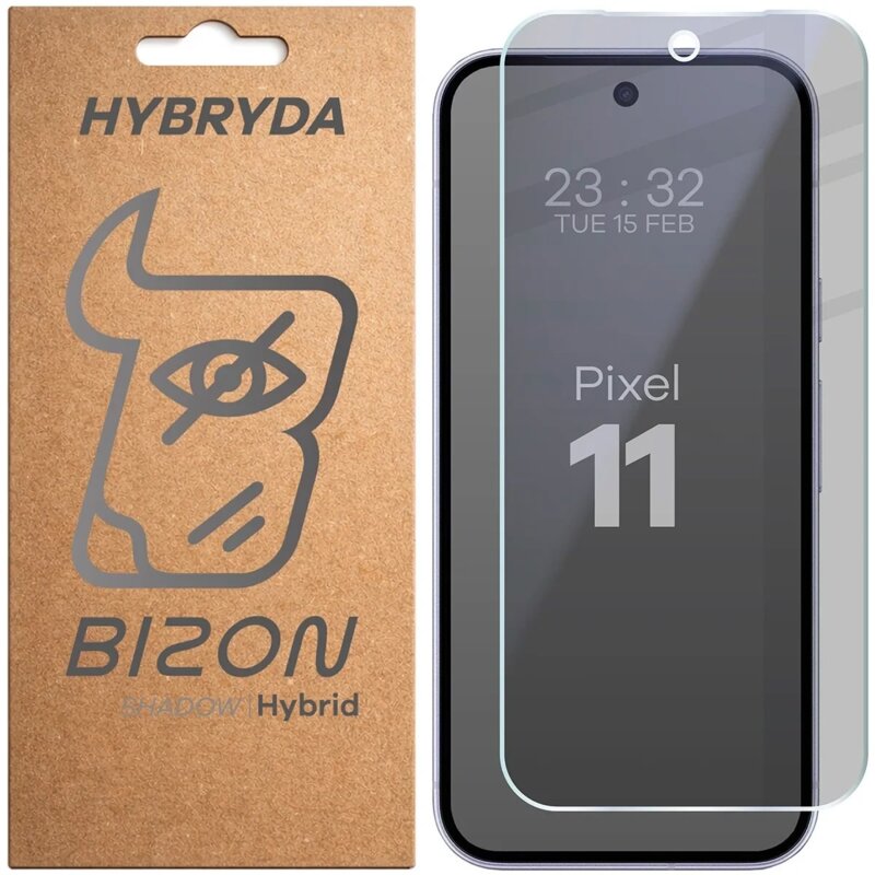 Szkło prywatyzujące BIZON Hybrid Shadow do Google Pixel 11