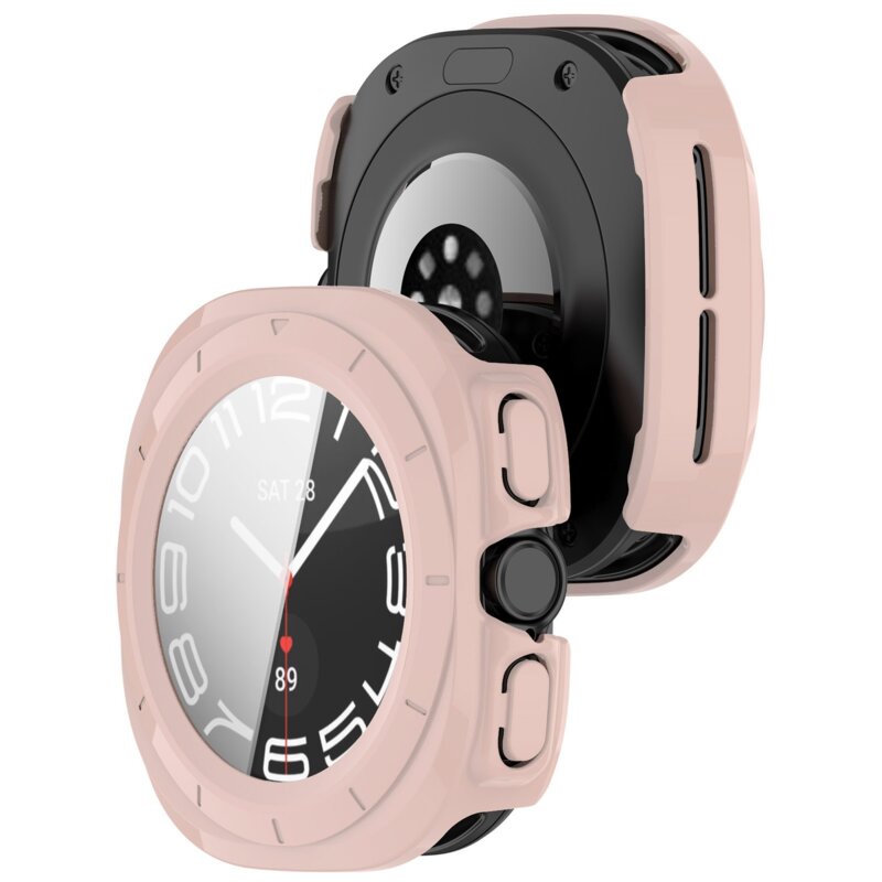 Bizon Case Watch Adamo do Samsung Galaxy Watch Ultra 2 2025 47mm / 1 2024 47mm Różowy