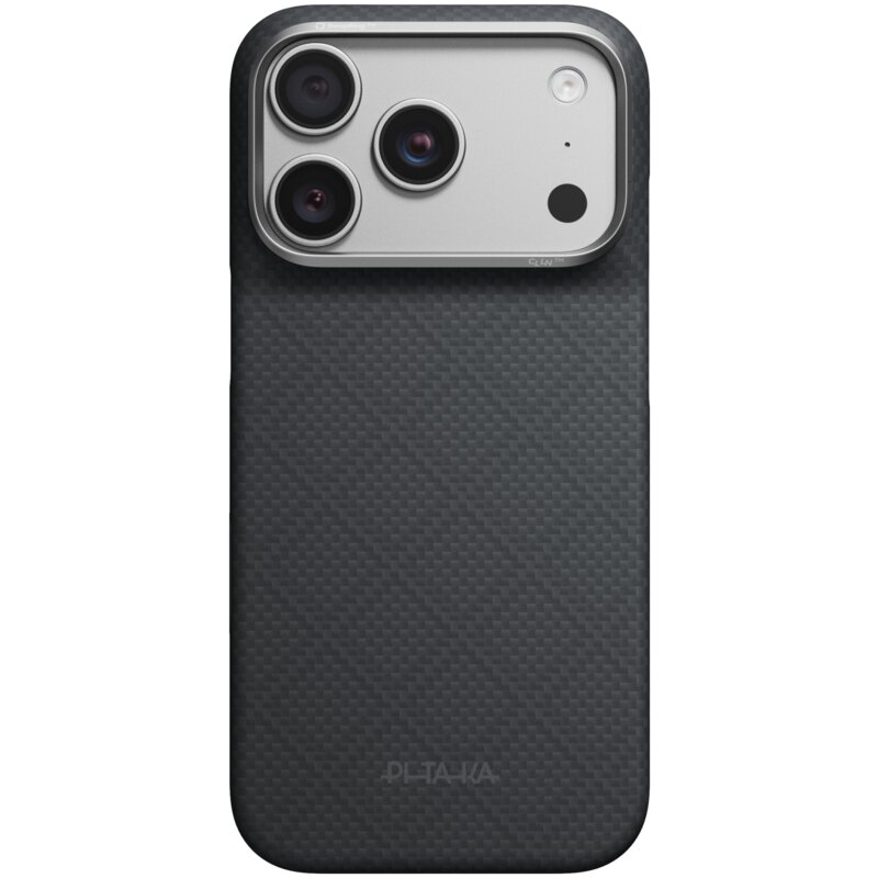 Pitaka Edge Case Argyle MagSafe do iPhone 18 Pro / 17 Pro Czarny