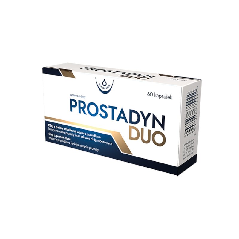 Suplement na prostatę OLEOFARM Prostadyn Duo (60 kapsułek)