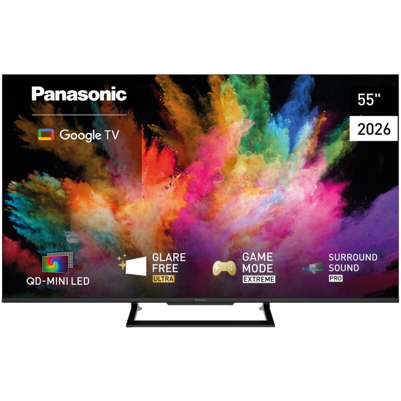 Telewizor PANASONIC TN-55W92C 55" QD-Mini LED 4K 144 Hz VRR Google TV Dolby Atmos Dolby Vision HDMI 2.1