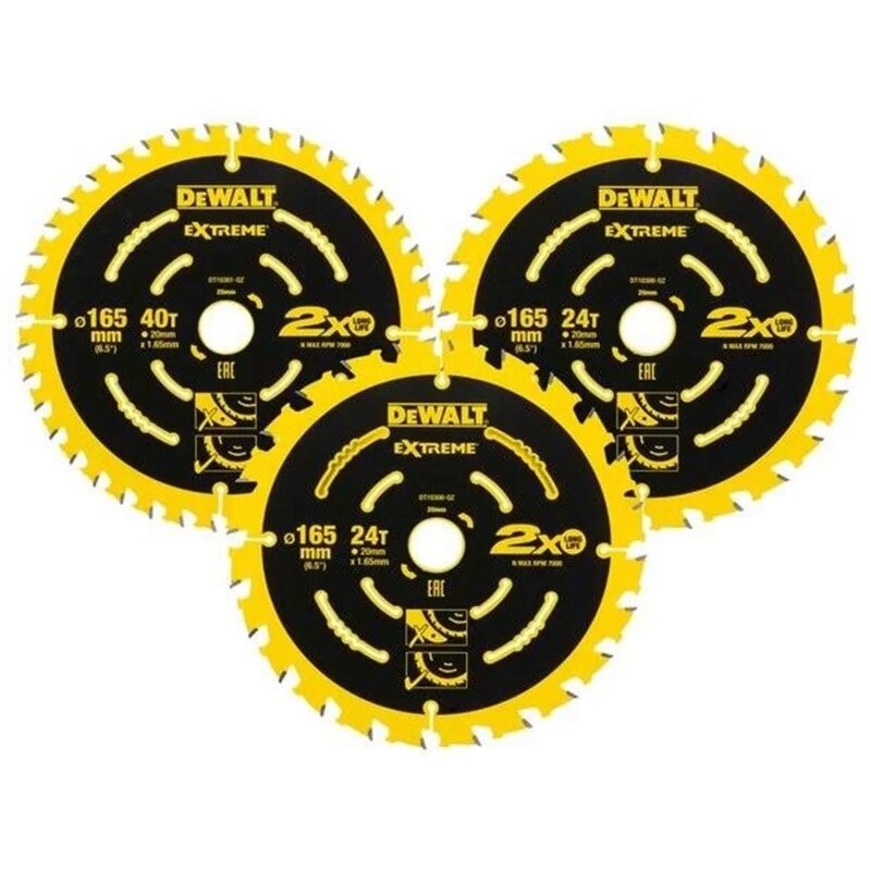 Tarcza do cięcia DEWALT DT10397-QZ 165 mm