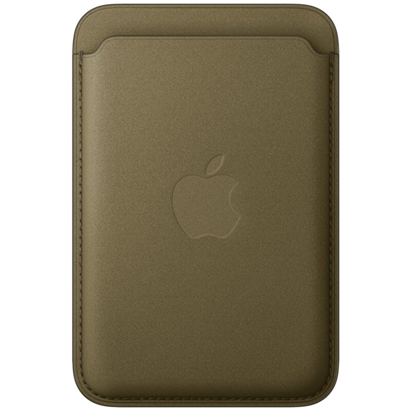 Apple Portfel z tkaniny FineWoven z MagSafe do iPhone’a Ciemna oliwka
