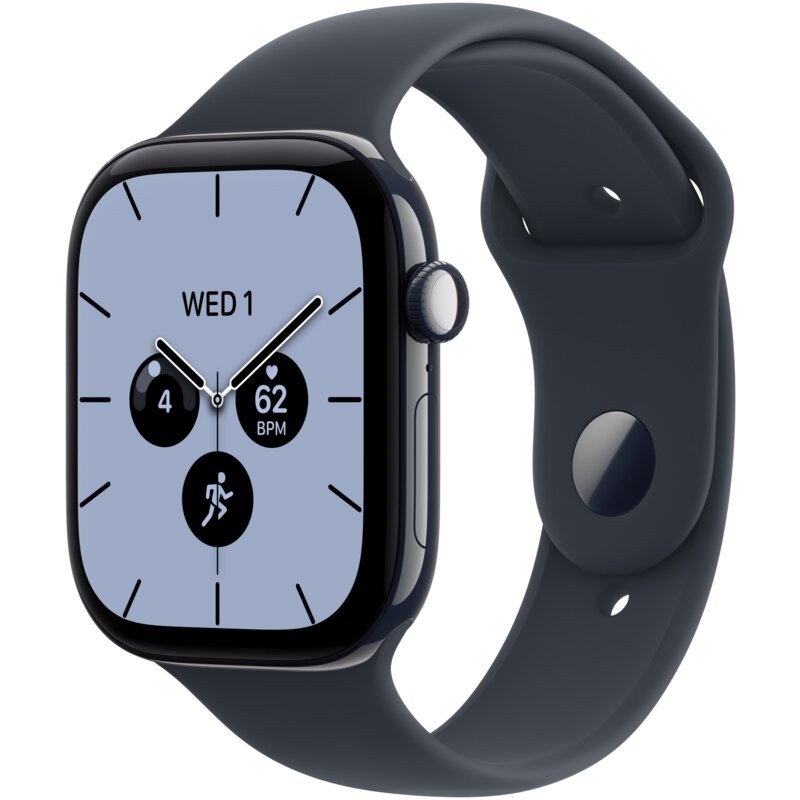 Smartwatch Apple Watch Series 12 GPS + Cellular 42mm ceramika granatowa noc + pasek sportowy granatowy M/L