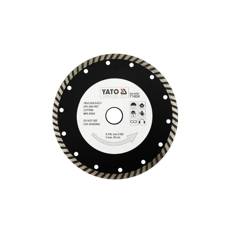 Tarcza do cięcia YATO YT-6024 180 mm