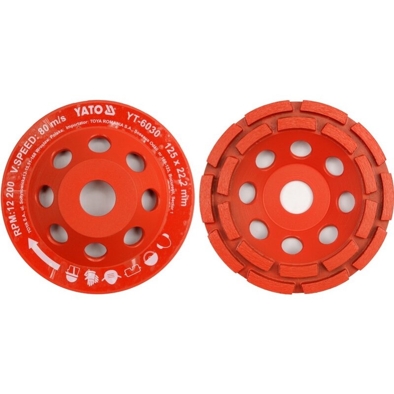 Tarcza do szlifowania YATO YT-6030 125 mm
